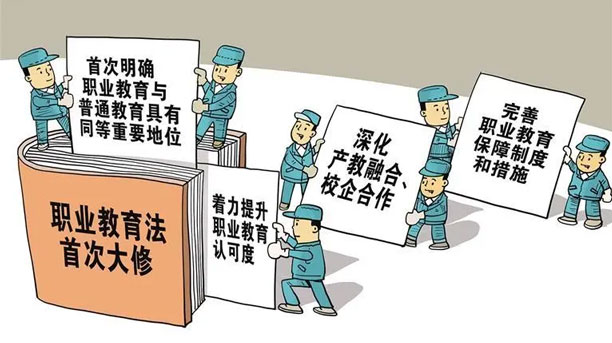 職業(yè)教育與普通教育同等地位