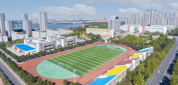 安丘職業(yè)中等專業(yè)學(xué)校俯瞰圖 安丘職業(yè)中等專業(yè)學(xué)校俯瞰圖